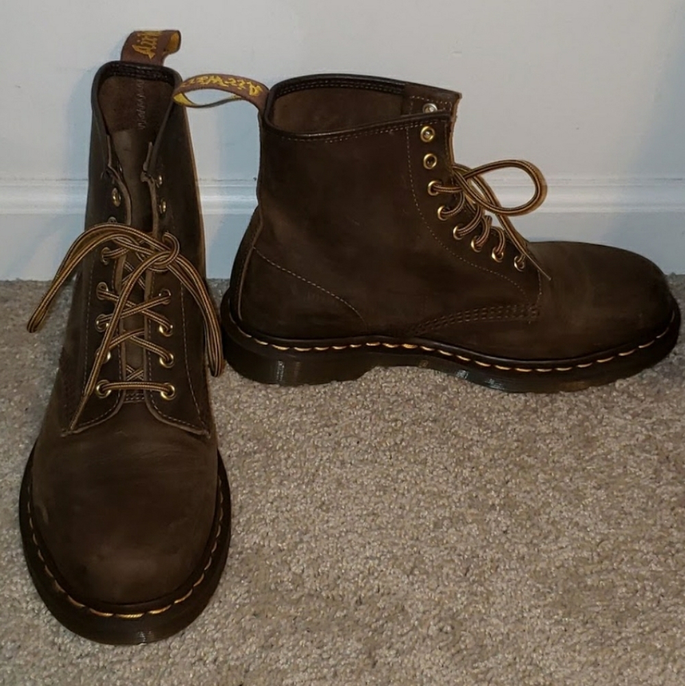 Brown Doc Martens